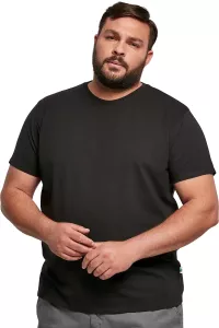 Herren Basic T-Shirt schwarz aus Bio-Baumwolle Slim-Fit