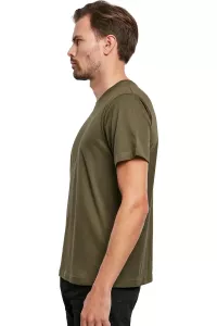 Herren Basic T-Shirt olivgrün